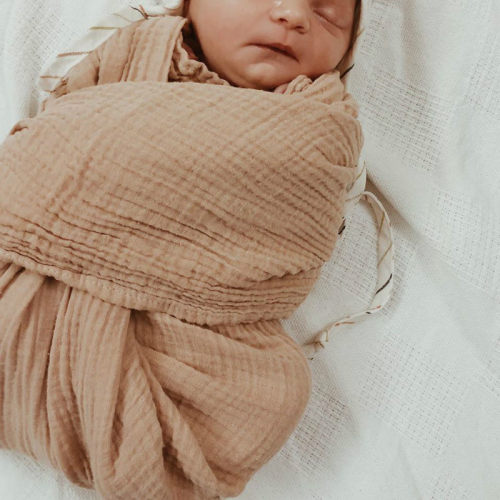 6 Layers Bamboo Cotton Baby Receiving Blanket Infant Kids Sw
