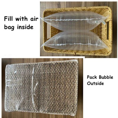 Woven Basket Rattan imitation Container Books Storage Clothe