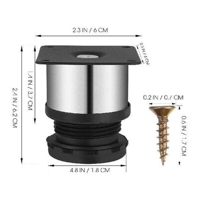 Replacement Legs for Couch Adjustable Furniture Cabinet