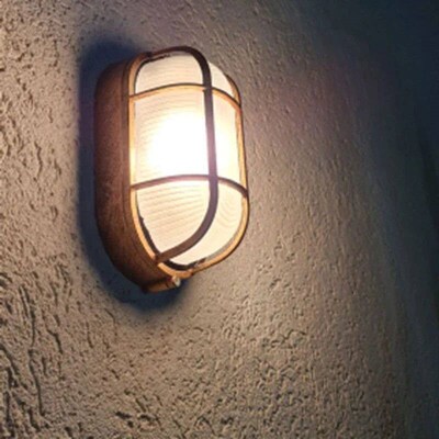 E27 Retro Moisture Explosion-proof Outdoor Wall Light Vintag