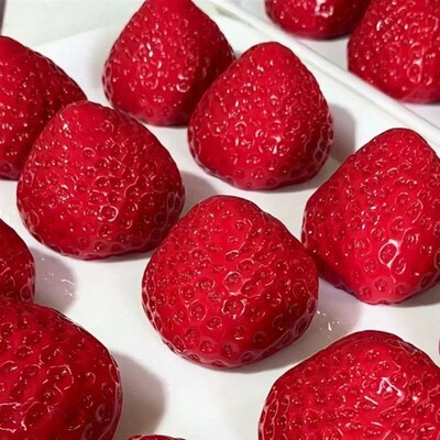 Strawberry Taba Squishy Fidget Toy - Slow Rebound Stress Rel