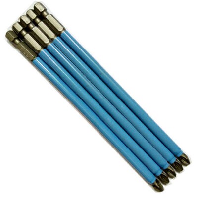 5Pcs Anti-slip Hex Shank Electric Screwdriver Bit PH2 Extra
