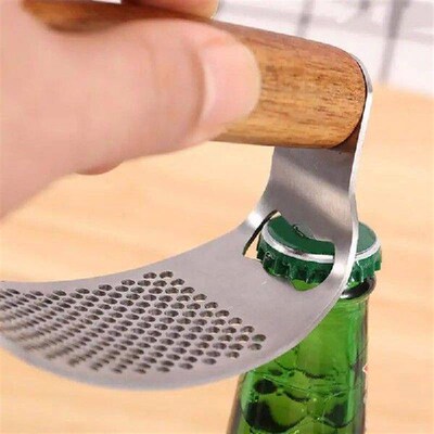 Stainless Steel Garlic Press Crusher Manual Garlic Mincer