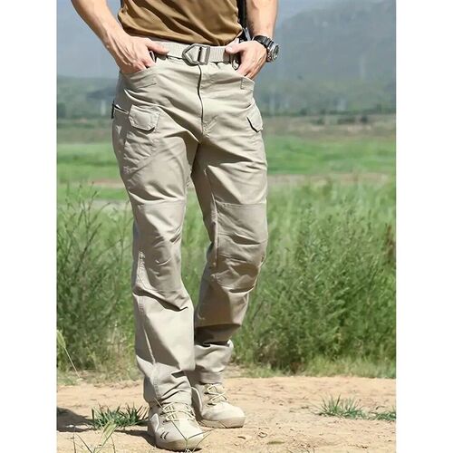 Mens Outdoor Multi Functional Tactical Pants, Multi Pocket