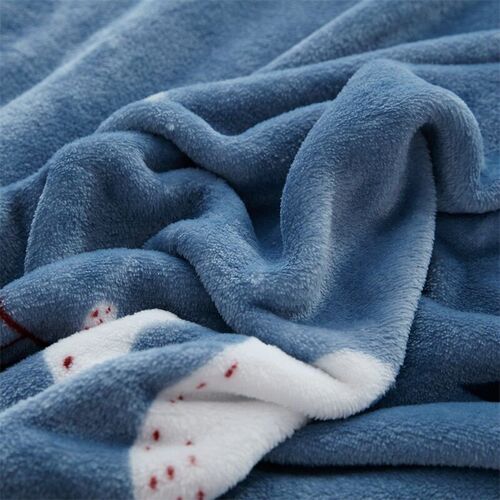 Factory Price Flannel Blanket Coral Fleece Bed Sheet Yoga ve