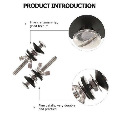 Two Toilet Tank Screw Seat Professional Screws Accessories