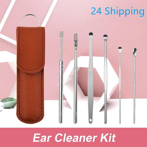 6Pcs Ear Cleaner Ear Care Cleaning Tools Clean the Ears Remo
