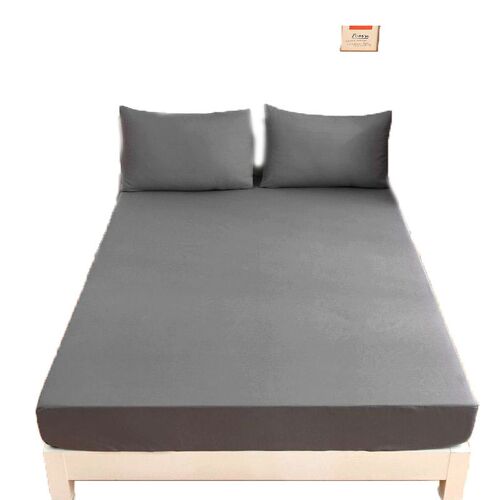 Solid lor Single Bed ver Pillowcase Bedding Matress Protecto