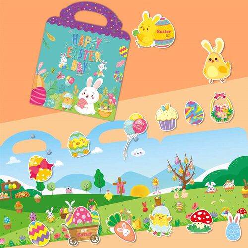 Childrens Reusable Stickers Books Kawaii Stationery Sticker