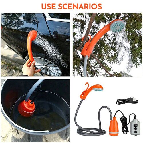 Portable Camping Shower Outdoor Camping Shower Pump Recharge