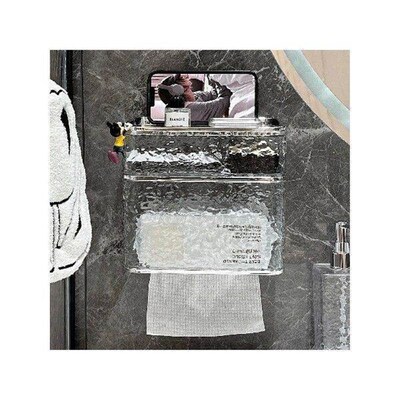 Batoom Wall-Mounted Toilet Paper Box Waterproof Tissue