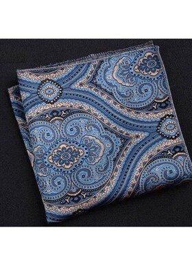Luxury Mens Handkerchief Polka Dot Striped Floral Printed H