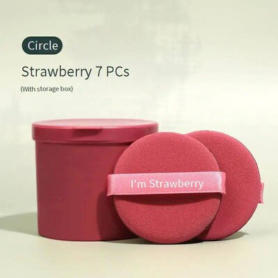 7pcs Powder Puff Cushion Super Soft Non-Absorbent Foundation