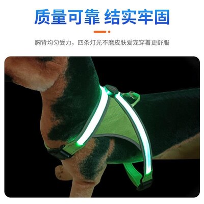 Horse Webbing Harness Collar Breastplate Adjustable Night