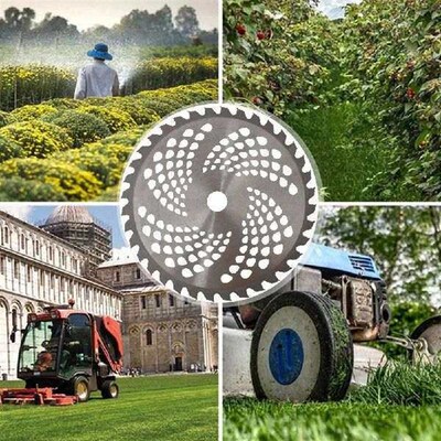 9in 36 Teeth Grass Trimmer Head Saw Blade Wood Brush Cutter