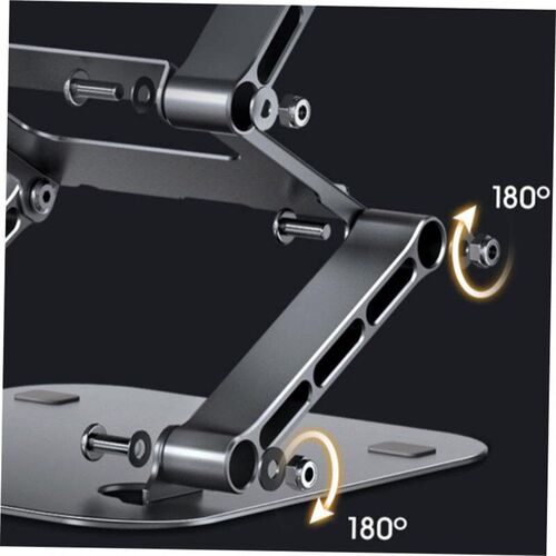 Adjustable Laptop Stand, Riser, Aluminum for Desk Foldable1