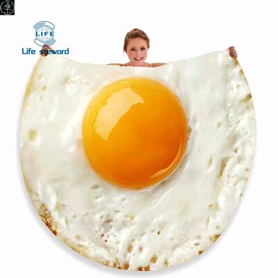Burritos Tortilla Blanket Soft Plush Food Throw Bedspread