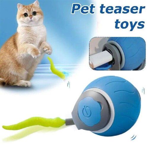 New 3.0 Smart Interactive Cat Toy For Indoor Silicone