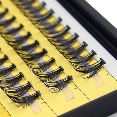 Kimcci 20D Natural Long Individual Eyelash Extension Cluster