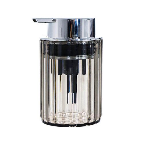 Silver-plated bathroom foaming soap dispenser, bubble pump b