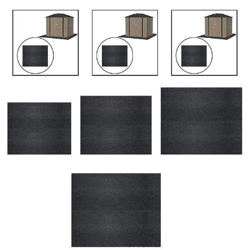 Outdoor Storage Shed Floor Mat Dustproof Foldable Anti Slip