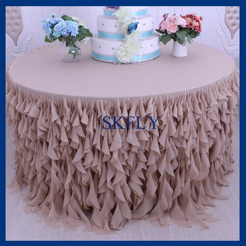 CL037F wedding new elegant 5ft round ,60 wide,  30 drop,