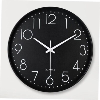10 inches silent wall clock bedroom living room colorful