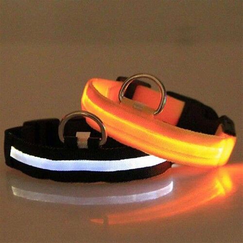 Luminous Pet Collar  Tear Resistant   LED Dog Collar Super