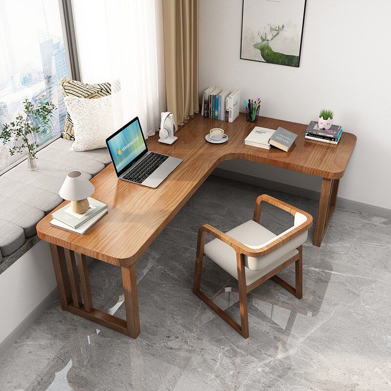 实木转角书桌带抽屉拐角台式电脑桌子卧室人靠墙学生家用办公桌,住宅家具,转角桌,淘宝优惠券,粉丝福利购,淘宝优惠卷