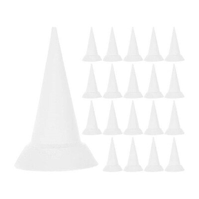 20 Pcs Pottery Kiln Support Nails Ceramic Refractory Drill
