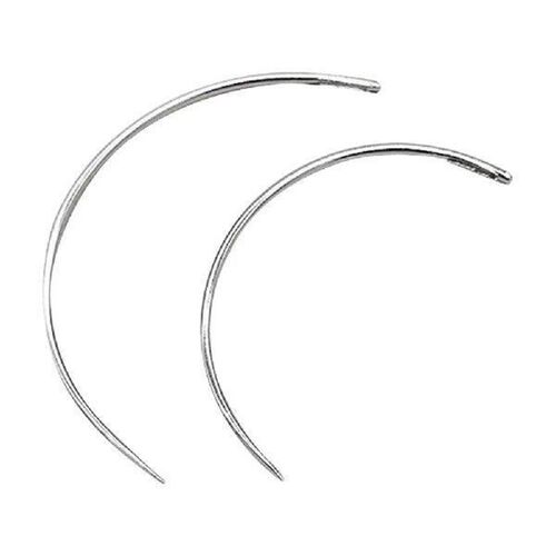 50pcs Curved Needles C Type Weaving Needle Hand Sewing