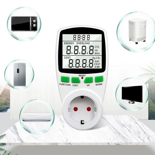 Digital Wattmeter LCD Energy Meter Electricity Power Meter S