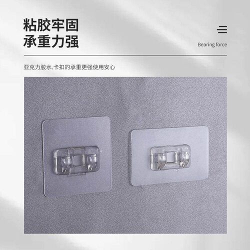 Wall-mounted storage rack with no-drill, traceless adhesive