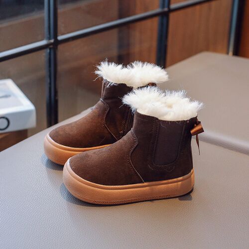 Girls Shoes Snow Boots 2025 Childrens Large Cotton Shoes Sh