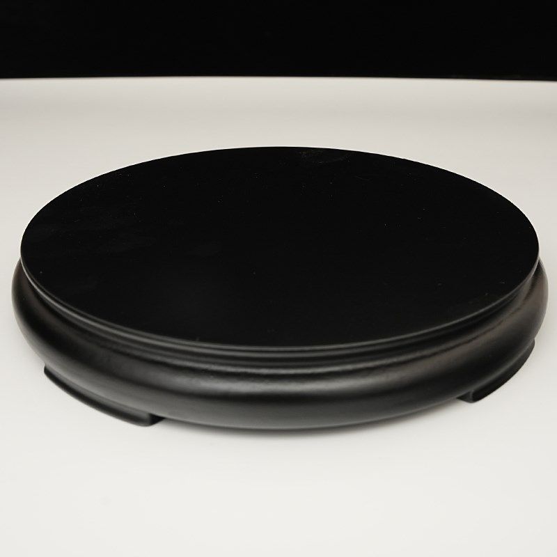 黑色圆形底座实木装饰摆件客厅办公室桌面装饰品,家居饰品,装饰摆件,淘宝优惠券,粉丝福利购,淘宝优惠卷