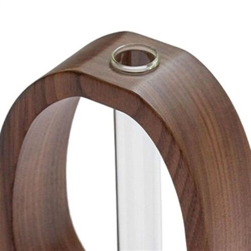 Test Tube Vase Modern with Wooden Stand Plant Terrarium