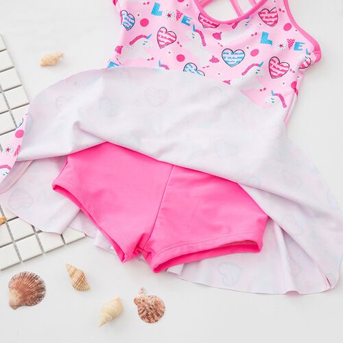 Cute Swimwear Girls Unicorn One Piece Swimsuit for kids Baby