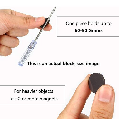 35pcs Self Adhesive Round Flexible Magnet Dots for DIY Craft