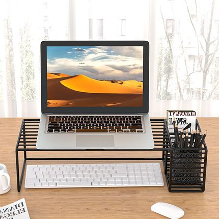 电脑支撑架笔记本增高架笔记本散热底座铁艺散热支架子家用桌面增