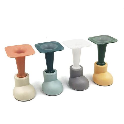 Silicone door stopper, no drilling required, anti-collision