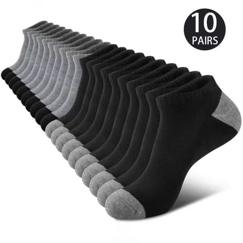 10 Pair Of Comfortable Breathable Sock Sweat Aborbing Odor P