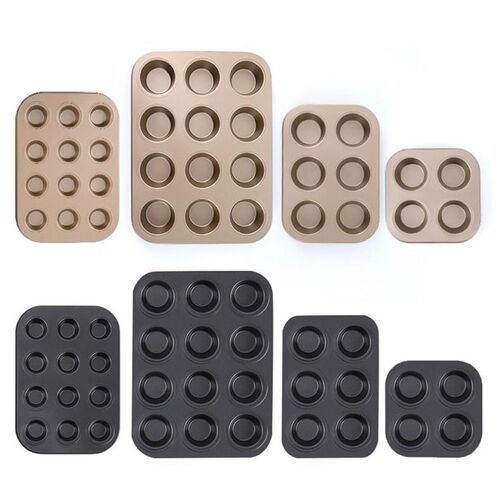 Cupcake Baking Tray Tools Mold Egg Tart Round Cake Mould模具