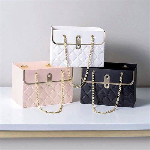 Portable Flower Box Rose Packaging Box Wrapping Paper Bag