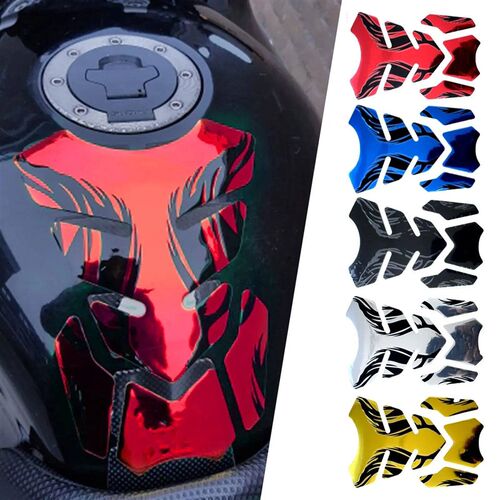 1pc Motorcycle Tankpad er Fishbone 3D Tank Pad ers Oil Gas P
