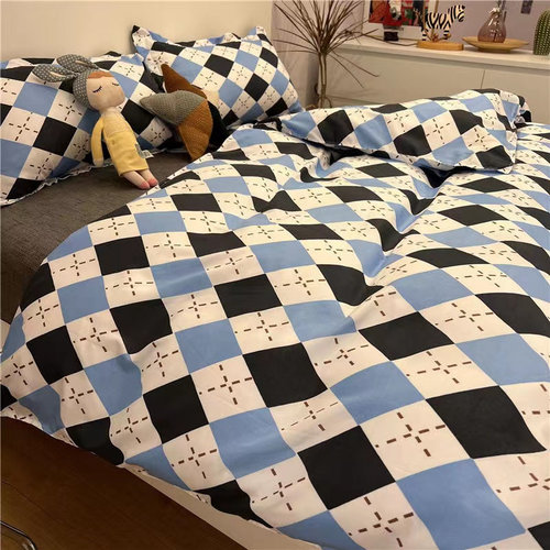 Korean style broken flower Bedding Set Duvet Cover Set 200x2