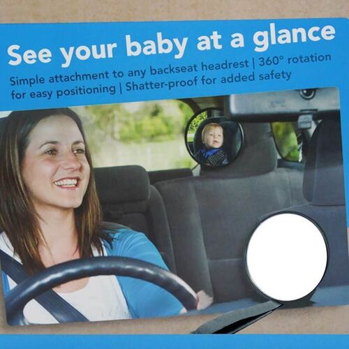 Monitor Car-Mirror Reverse-Safety-Seats-Mirror Car-Back-Seat