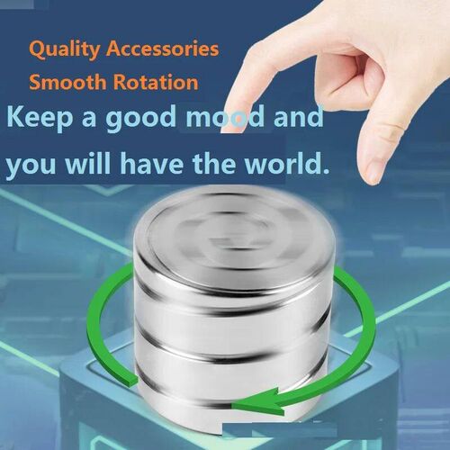 Adult Stress Relief Metal Toy Optical Illumination Rotary Gy