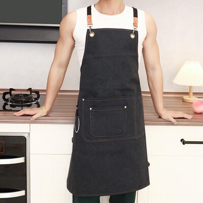 Thick canvas summer waterproof apron 厚帆布夏季防水围裙