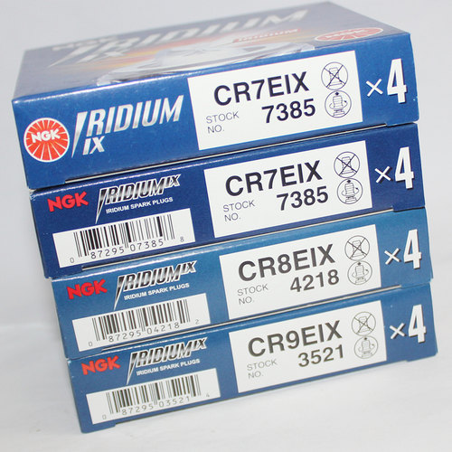 NGK铱金火花塞CR7/8/9EIX CR6/7/8HIX DR8EIX CR8EHIX-9 ER9EHIX