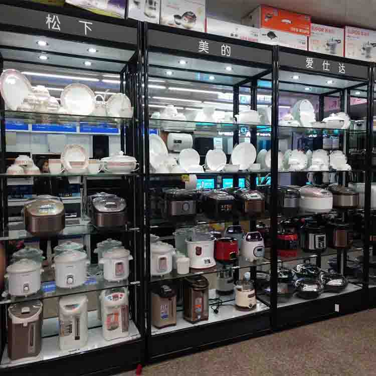 陶瓷展柜礼品架烟酒展示柜小家电货架电器展示架汽车精品配件展示